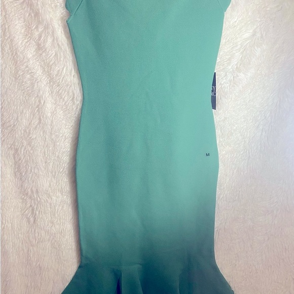 NEW YORK & COMPANY Scalloped Neckline and Mermaid Hem Sweater Dress - Picture 2 of 4